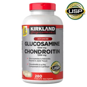 Viên Uống Bổ Khớp Kirkland Signature Glucosamine & Chondroitin, 280 Viên